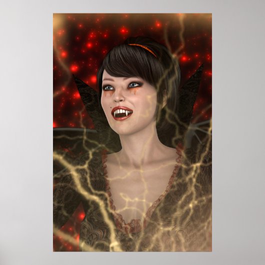 Lady Vamp Poster (Voorkant)
