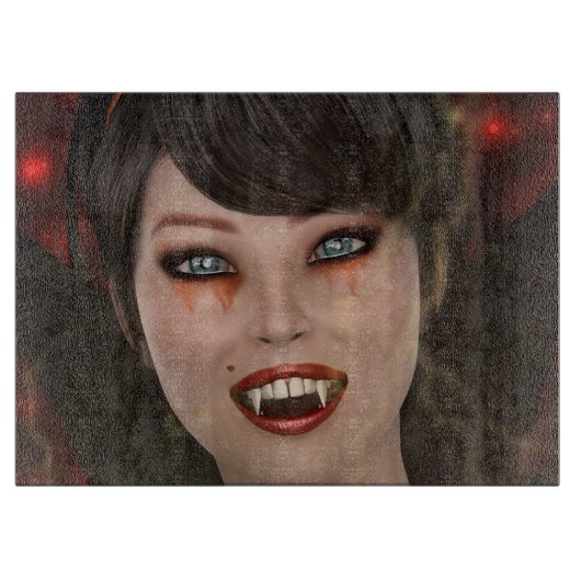 Lady Vamp Snijplank (Voorkant)