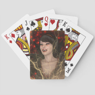 Lady Vamp Speelkaarten