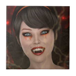 Lady Vamp Tegeltje