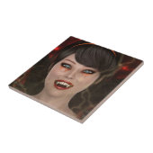 Lady Vamp Tegeltje (Zijkant)
