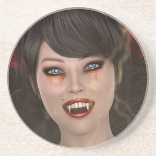 Lady Vamp Zandsteen Onderzetter