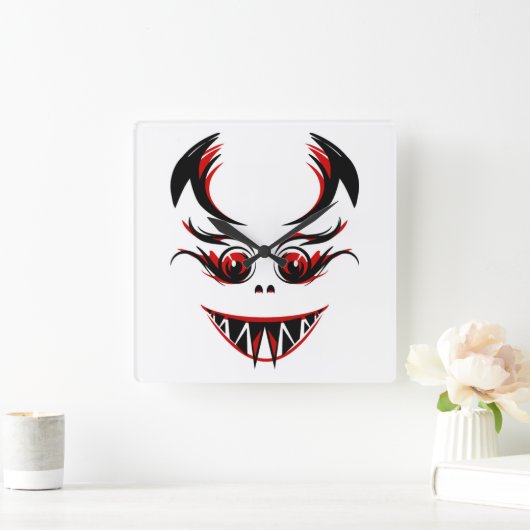 LADY VAMPIRE VIERKANTE KLOK (Huis)