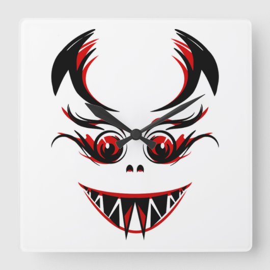 LADY VAMPIRE VIERKANTE KLOK (Voorkant)