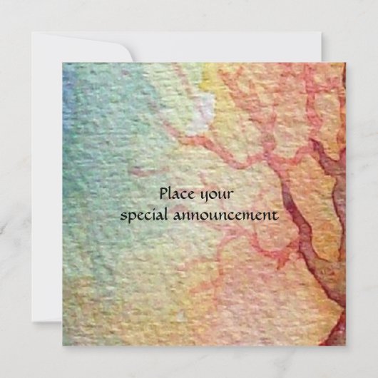 LADY VAN DE LAKE levendig lichtblauw, paars wit Aankondiging (Achterkant)