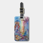 LADY VAN DE MERK / Magische en Mystery- perkament Bagagelabel (Voorkant verticaal)