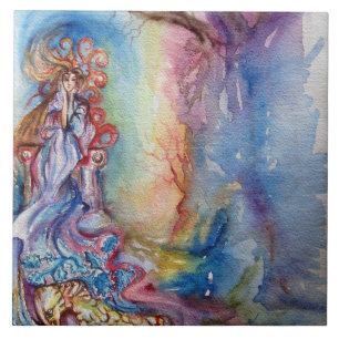 LADY VAN DE MERK / Magische en Mystery Tegeltje