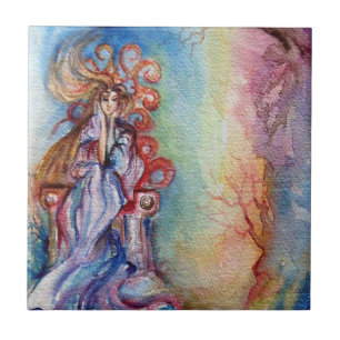 LADY VAN DE MERK / Magische en Mystery Tegeltje