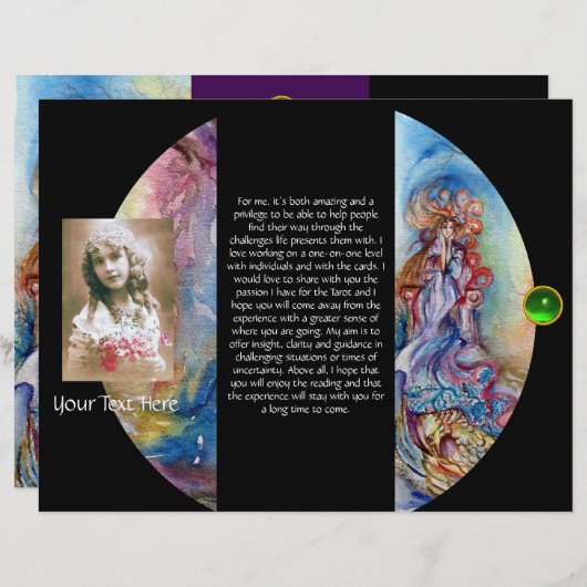 LADY VAN HET MERK 3-voudig brochure (Voorkant / Achterkant)