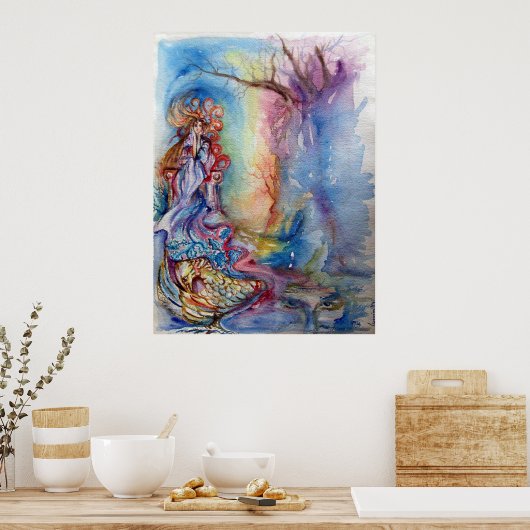 LADY VAN HET MERK, kolossale grootte Poster (Keuken)