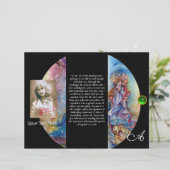 LADY VAN HET MERK MONOGRAM 3-voudig brochure (Staand voorkant)