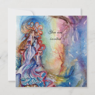 LADY VAN LAKE 1, levendig, lichtblauw roze Kaart