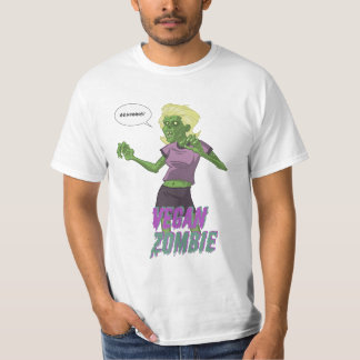 Lady Vegan Zombie T-shirt