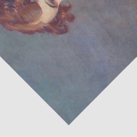 Lady Vendor met Jar-ontkoppeling Tissuepapier (Detail)