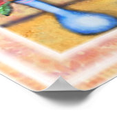 Lady Vet met hond en kat Poster (Hoek)