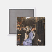 Lady Victoriaans Traveller Magneet (Voorkant / Achterkant)