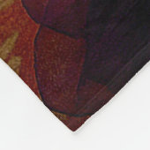 Lady Violet White Poodle Holiday  Fleece Deken (Hoek)