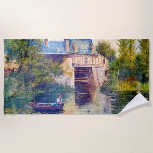 Lady Vissen on Lake Strandlaken (Voorkant)