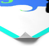 Lady Volleyball Graphic-Poster Poster (Hoek)