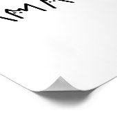 Lady voor Kamala Harris 24 Kamala Cat Alphabet Let Poster (Hoek)