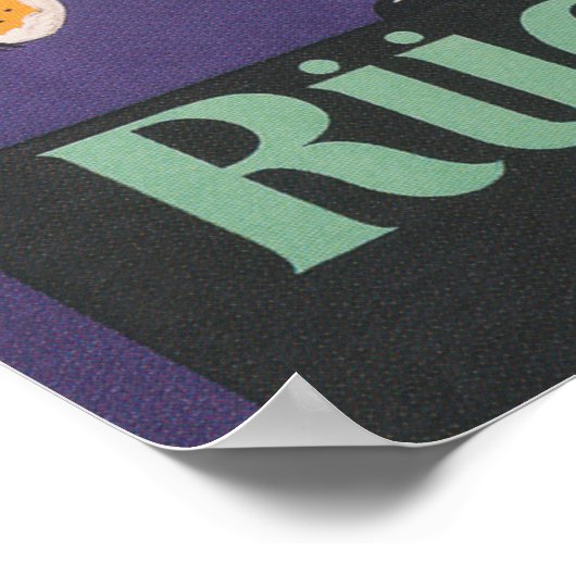 Lady Walking a Leopard  Mode Poster (Hoek)