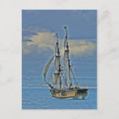 Lady Washington Briefkaart (Voorkant)