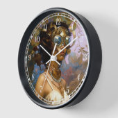 Lady Wearing Goggles Black Fantasy Sci-Fi (Hoek)