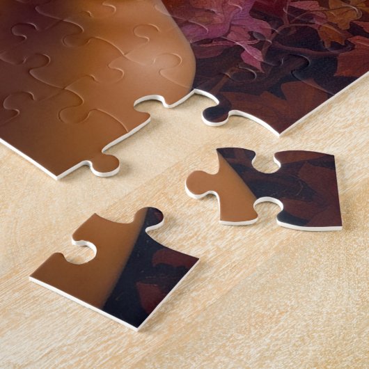 Lady Wearing Mask Black Fantasy Art Legpuzzel (Zijkant)