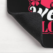 Lady Wears Boxing-handschoenen vechten tegen Gym W Muismat (Hoek)