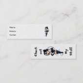 Lady Whip-profielkaart Mini Visitekaartje (Voorkant / Achterkant)