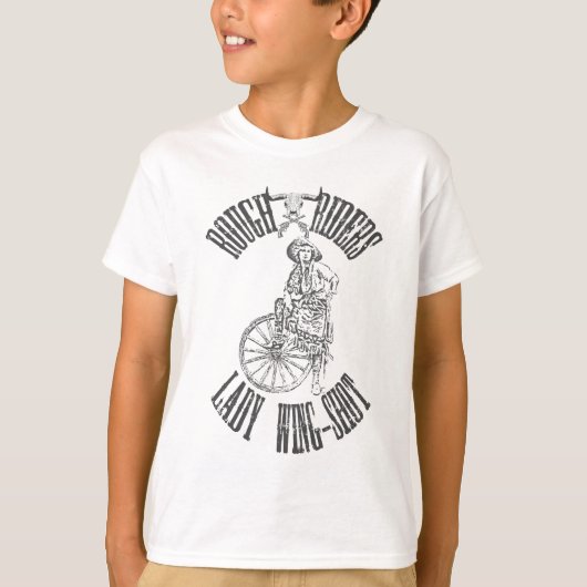 LADY WING SHOT Annie Oakley T-shirt (Voorkant)