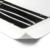 Lady with Cello, van Le Morte d'Arthur (litho) Poster (Hoek)