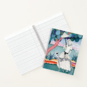 Lady with Dalmatian Dog - Helen Dryden Notitieboek (Binnen)