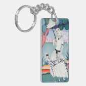 Lady with Dalmatian Dog - Helen Dryden Sleutelhanger (Voorkant Links)