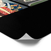 Lady Yelling bij Cat Meme Traditionele Japanners Poster (Hoek)