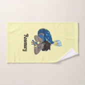 Lady zeemeermin aangepaste naam handdoek (Handdoek)
