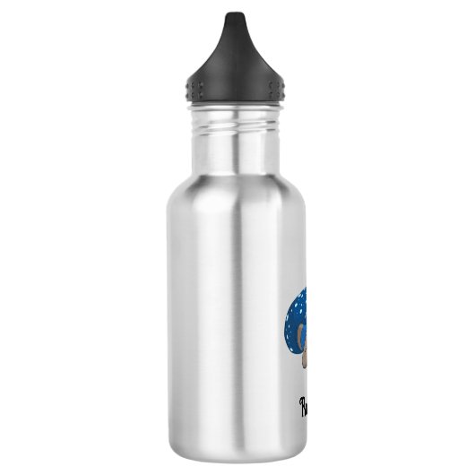 Lady zeemeermin aangepaste naam waterfles (Links)