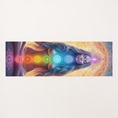 Lady Zen met Chakra Yogamat (Achterkant (horizontaal))