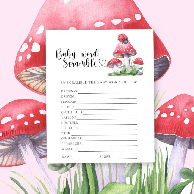 Ladybird - Baby Word Scramble spel (Creator heeft geüpload)