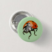 Ladybird Badge Ronde Button 3,2 Cm (Voorkant /achterkant)