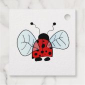 Ladybird Bedankjes Labels (Achterkant)