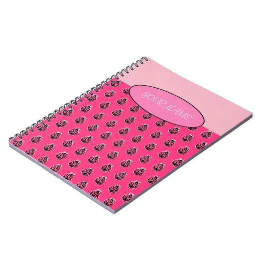 Ladybird bug notitieboek (Linkerzijde)