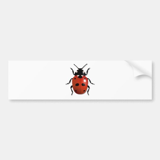 Ladybird Bumpersticker (Voorkant)