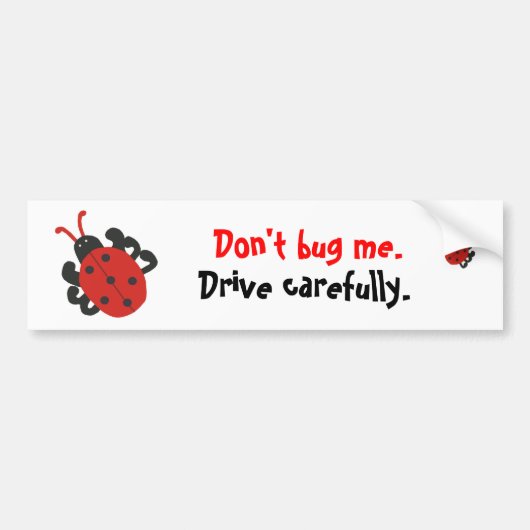 Ladybird Bumpersticker (Voorkant)