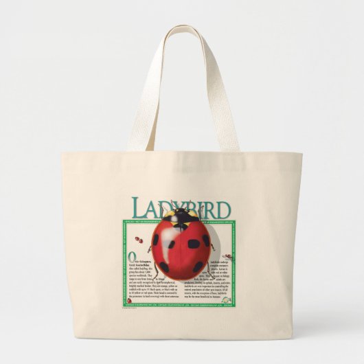 LADYBIRD canvas tas (Voorkant)