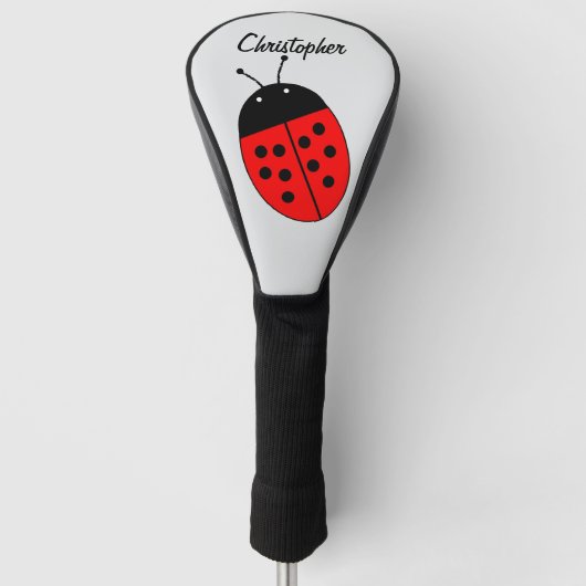 Ladybird Design Golfheadcover (Voorkant)