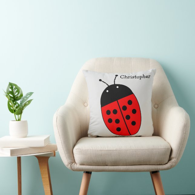 Ladybird Design Personalised Kussen (Stoel)