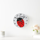 Ladybird Design Personalised Ronde Klok (Huis)