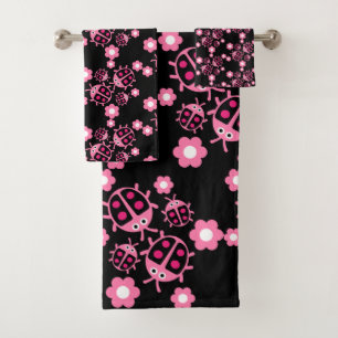 Ladybird en lieveheersbeestje bad handdoek