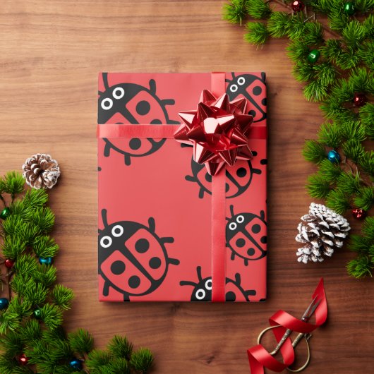 Ladybird en lieveheersbeestje cadeaupapier (Feestdagen Geschenken)